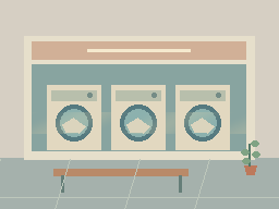 Spin Cycle — animated pixel art loop exported from Phluxel