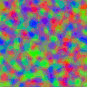 Chemical Spirals — animated pixel art loop generated in Phluxel