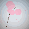 Cherry Blossom — animated pixel art loop generated in Phluxel