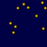 Coral Garden — animated pixel art loop generated in Phluxel