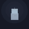 Little Robot — animated pixel art loop generated in Phluxel